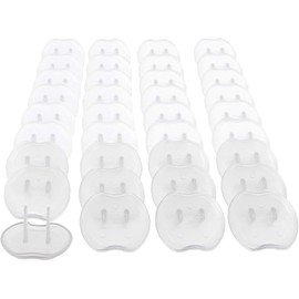 Little Chicks Fundas de Seguridad para Enchufes Eléctricos, Paquete de 36