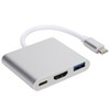 USB C Adpater 3.1 3 in 1 Hub Converter Dock