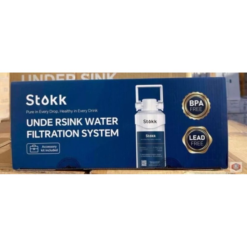 Stokk UC50 Under Sink Water Filter, Reduces Lead, Chlorine, Bad
