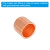PATIKIL 3/8 Inch ID Copper Cable End Cap 5 Pack