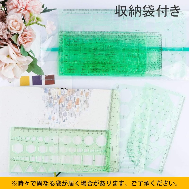 UCEC Ruler Template Architect Drafting Ruler Set Design Furniture Water