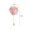 MECCANIXITY 6 Pcs Groom boutonnieres Rose boutonnieres Pins for Men