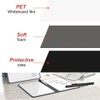 Mini Whiteboard Piccola Lavagna Bianca Pieghevole Taccuino Riutilizzabile