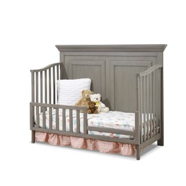 Sorelle Furniture Toddler Rails and Full-Size Bed Adult Rails, Sorelle Wood Bed Rail & Crib Conversion Kit, Converts Sorelle Furniture Crib to Toddler Bed and Full-Size Bed, # 136 - Heritage Gray