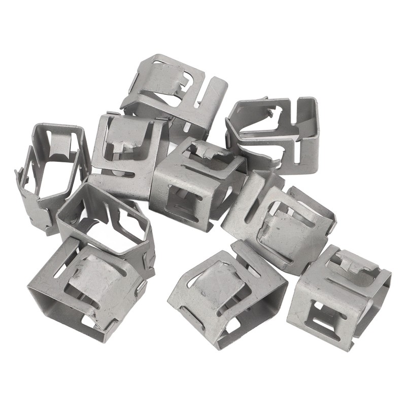 10PCS Solar Panel Mounting Mount Spring Steel Zinc Aluminum Coating