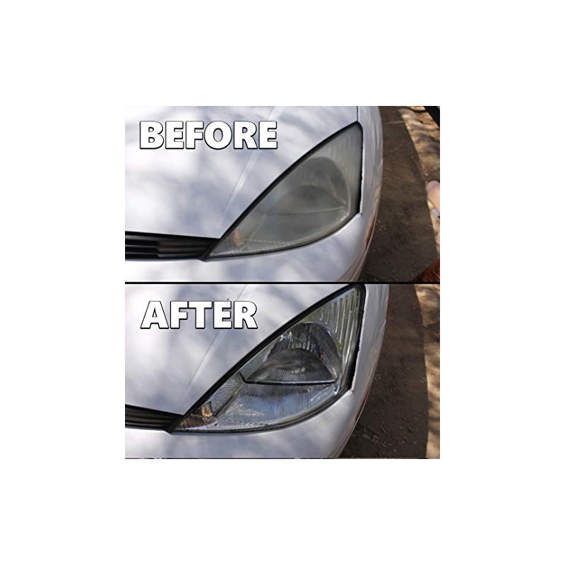Headlight Restoration Kit - Clear Lights Tech 3-Wipe System