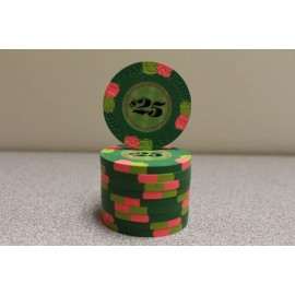 10 Paulson Classics Top Hat & Cane $25 Casino Poker Chips - NEW  **VERY RARE**