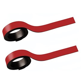 Maul 65201 (W) 5 mm x (L) 1000 mm 25 Magnet Strips – Red