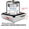 Heschen Electromagnet Solenoid Round Silver P25/20 DC 24V 5kgf