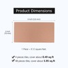 48 Pieces Copper Peel and Stick Backsplash, 3"x6" Metal Backsplash