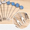 ARFUKA Fruit Forks Fruit Pick Stainless Steel Cute Cartoon Fruit