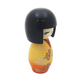 Modern Creation Kokeshi Cherry Blossoms Small (Minister of Trade and Industry, Minister of Agriculture, Forestry and Fisheries Award, Senei)