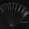 Straw Cleaner Brush Set, 10 Pack Stainless Steel Pipe Cleaners,