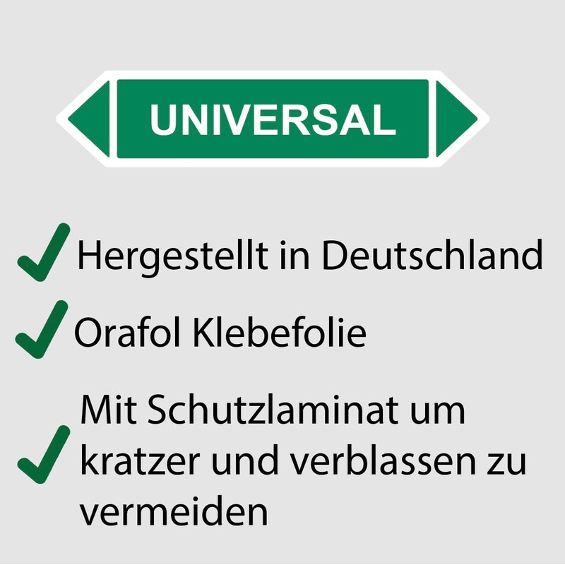 Pipeline Marking - Flow Direction Pipeline Number Plate with Both