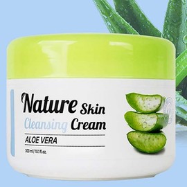 Other brands Gently removes makeup from the skin. Aloe Cleansing Cream 300ml. Makeup removal. / 피부 부드럽게 메이크업제거 알로에 클렌징크림 300ml 메이크업제거