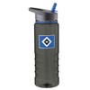 Hamburger SV HSV 29772 Bottle/Drinking Bottle, Plastic, Transparent Black