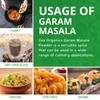 Jiva Organics Organic Garam Masala Powder 1 Pound Bulk Jar
