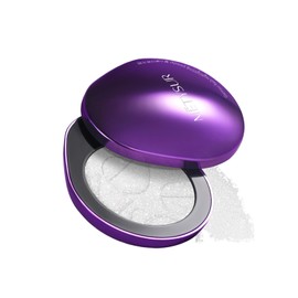 METYSUR ハイライトパウダー パール光 キラキラ ルミナイザー 小顔 自然な立体感 ツヤ肌 ラメ ハイライター 6g プリンセスメイク 01シルバーホワイト