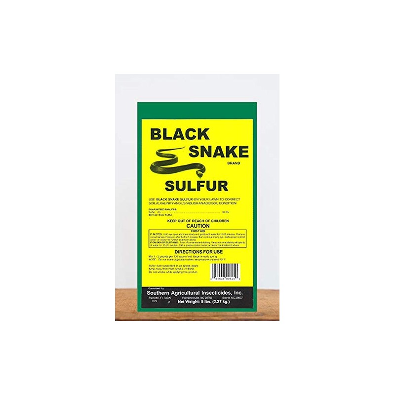 00825 5 LB BLACK SNAKE SULFUR