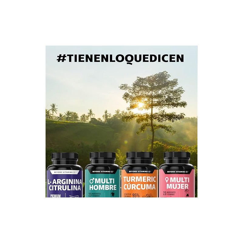 L-Arginina 1000mg Citrulina Beta Alanina Cafena (de Guaran) Aminocido Esencial