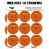 Sesame Street Snuffleupagus Face 1" Planner Calendar Scrapbooking Crafting Clear