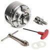 NCK-G3.75 3.75" 4 Jaw Key Self-Centering Chuck, Thread 1"X8TPI, with