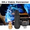 DKJ Series Welding Cable Connector European Style Welding Cable Quick