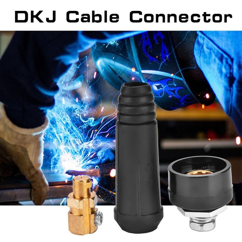 DKJ Series Welding Cable Connector European Style Welding Cable Quick