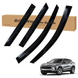 BriYorWay Vent Shades Rain Guards for Chevy Trax 2024 2025 Accessories, for Chevy Trax Window Deflectors Window Visors