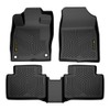 PIT66 Floor Mats Cargo Liners Compatible with Honda Civic Sedan