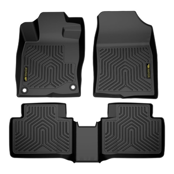 PIT66 Floor Mats Cargo Liners Compatible with Honda Civic Sedan