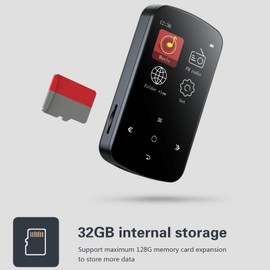 M9 MP3 Music Player 1.5inch Organic Light Emitting Diode Screen with FM Radio Recording