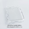 Bealuffe Clear Hard Case for 3DS XL, Transparent Protective Cover