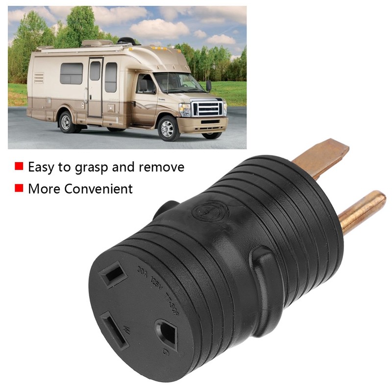 RV Power Cord Adapter 50A Male to 30A Female Connector