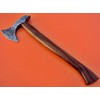 AX-7001 Custom Handmade Damascus Steel Axe with Rose Wood Handle