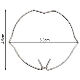 Lamp Retaining Spring Clip Ring (20pcs) Compatible with 50mm MR16 GU10 Spotlights Downlight