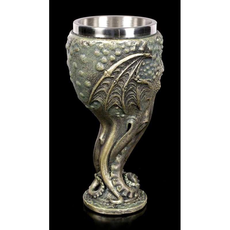 Figuren Shop GmbH Fantasy Drinking Goblet - Cthulhu Decorative Goblet