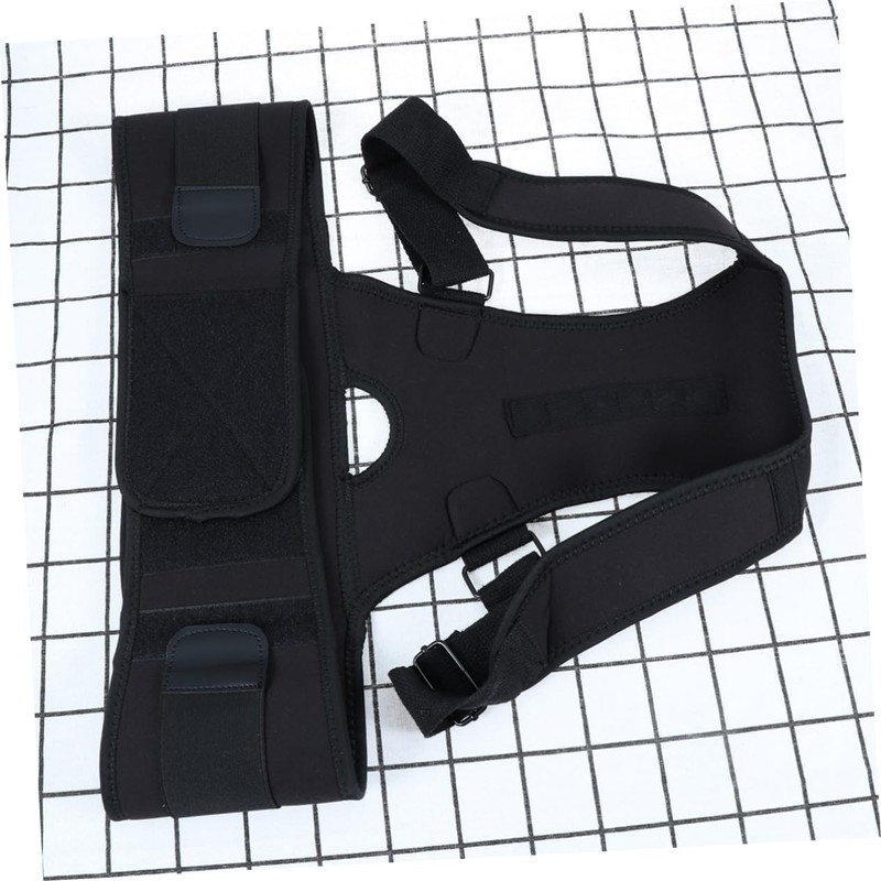 GLEAVI Posture Brace for Men Women Black Clavicle Support for