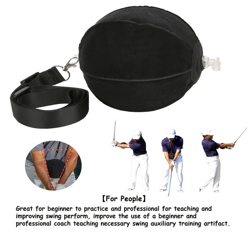 Smart Inflatable Ball Trainer, Golf Swing Trainer Aid to Support