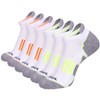 JOYNÉE Men's 6 Pack Athletic No Show Performance Comfort Cushioned