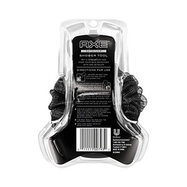 AXE Herramienta de ducha moderna limpiadora de piel para una piel más suave, exfolia y limpia suavemente, talla única, 3 unidades, color negro | Para 