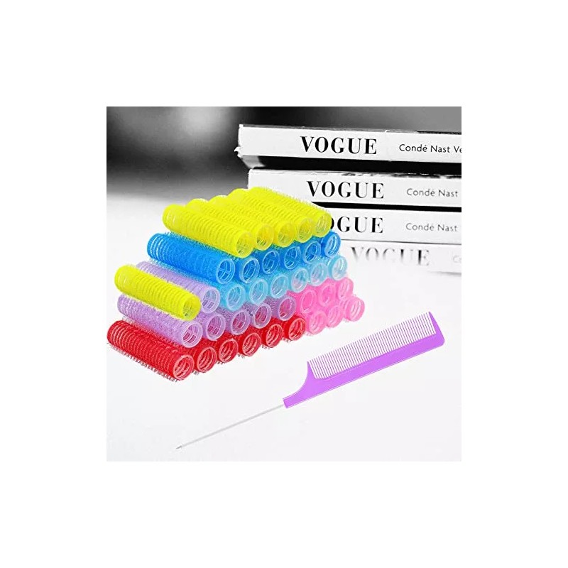 Moodkey Rizadores De Pelo Pequeños Moodkey, Autoadherentes, Sin Calo