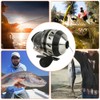 Metal Right / Left Interchangeable Spinning Fishing Reel Saltwater Fish