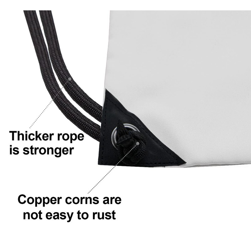 HOLYLUCK Drawstring Backpack Bag Sport Gym Sackpack