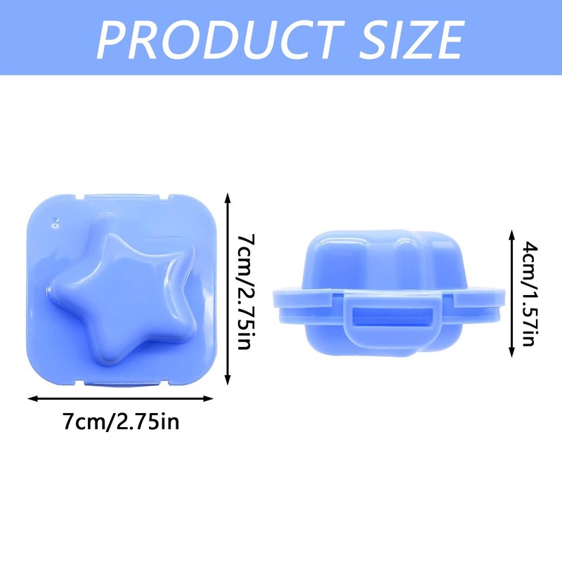 6Pcs Boil Egg Mold Plastic Cute Eggs Mould Kitchen Sushi