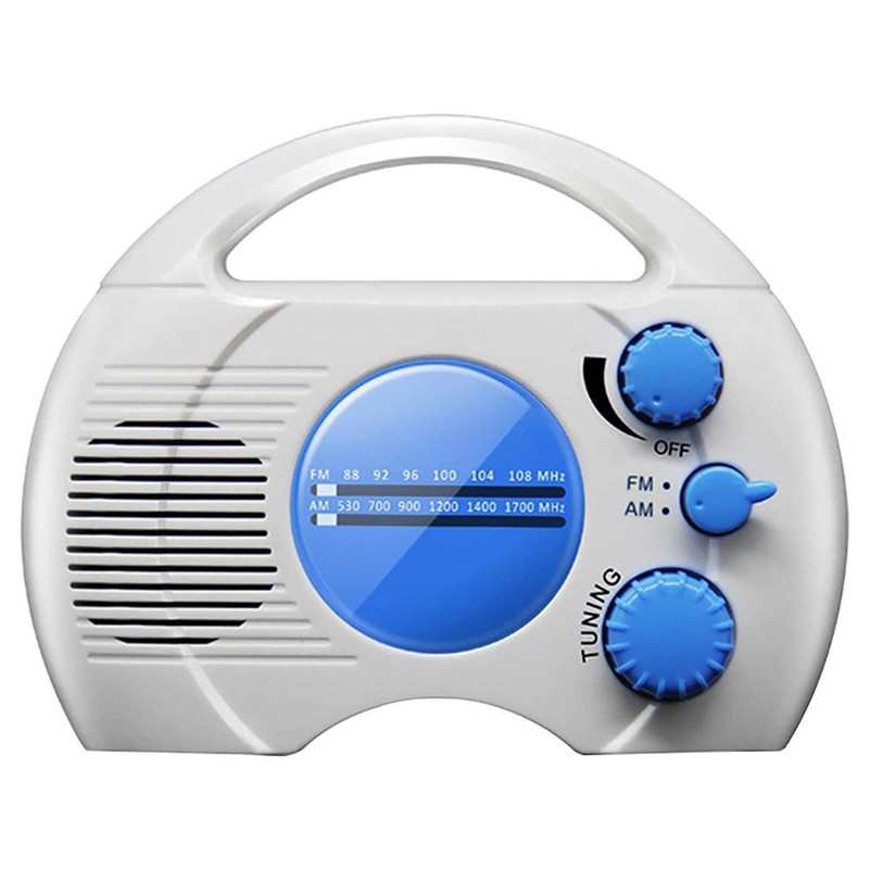 Waterproof Shower Radio Wireless Portable Radio Am/FM Wall Hanging Radio