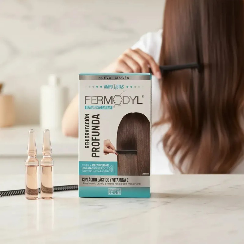 Pack X6 Ampolletas Fermodyl Rehidratación Profunda 60 Ml
