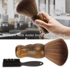 Neck Duster Set, Fast Cleaning Soft Nylon Bristle Barber Brush