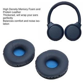 Professional Earpads Cushions Replacement for Sony WH-XB700 Headphones, Headset Ear Pads Ear Cushion with Soft Protein Leather (Black)