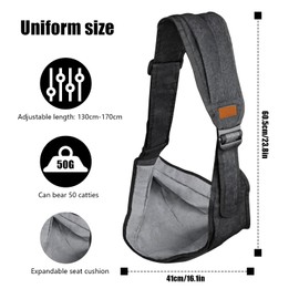 Jomdjmskes Baby Carrier, Adjustable Toddler Carrier Sided, Ergonomic Toddler Carrier, Lightweight Baby Carrier Newborn from Birth, Multifunctional Carry Strap Baby, Toddlers up to 25 kg (Black)